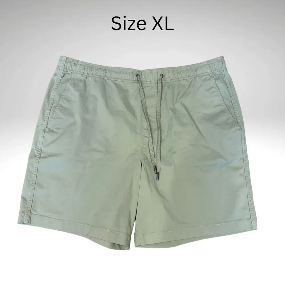GAP Men's XL Green Drawstring Shorts